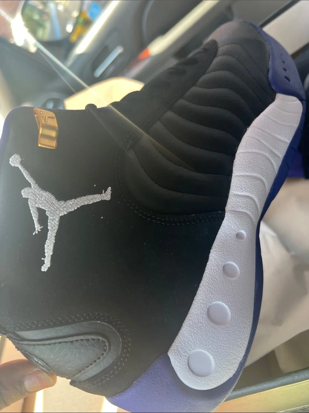 Jordan Box with Gold Jumpman Emblem